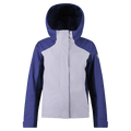 Main view of the Rossignol VELIKA INSULATED Jacket in GALACTIC LILAC colourway, women model