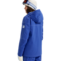 Back image of the Chloe Kim Snowboard Jacket - Womens in Dazzling Blue