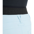Detail image of the Rising High Snowboard Pants - Womens in Ice Blue