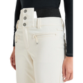 Detail image of the Rising High Snowboard Pants - Womens in Whisper White