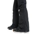 Detail image of the Backyard Snowboard Pants - Womens in True Black