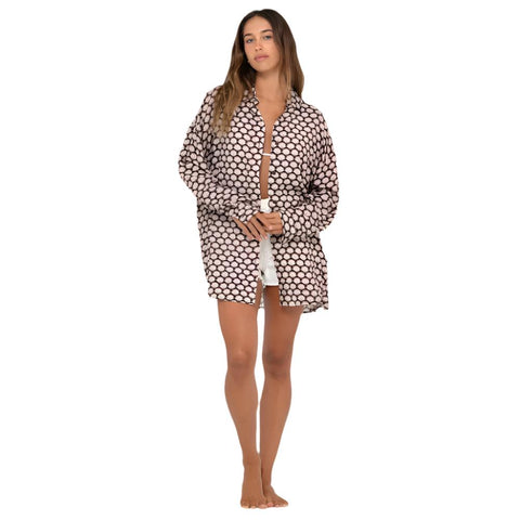 Sorrento Oversized Long Sleeve Shirt - Womens