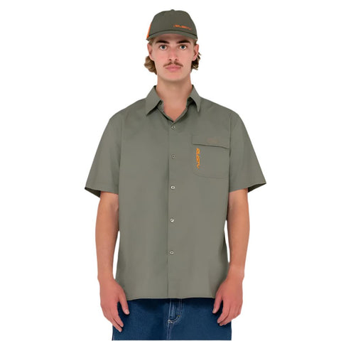 Mcfly Tech Button Up Short Sleeve Shirt