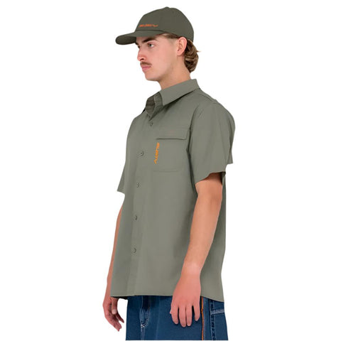 Mcfly Tech Button Up Short Sleeve Shirt