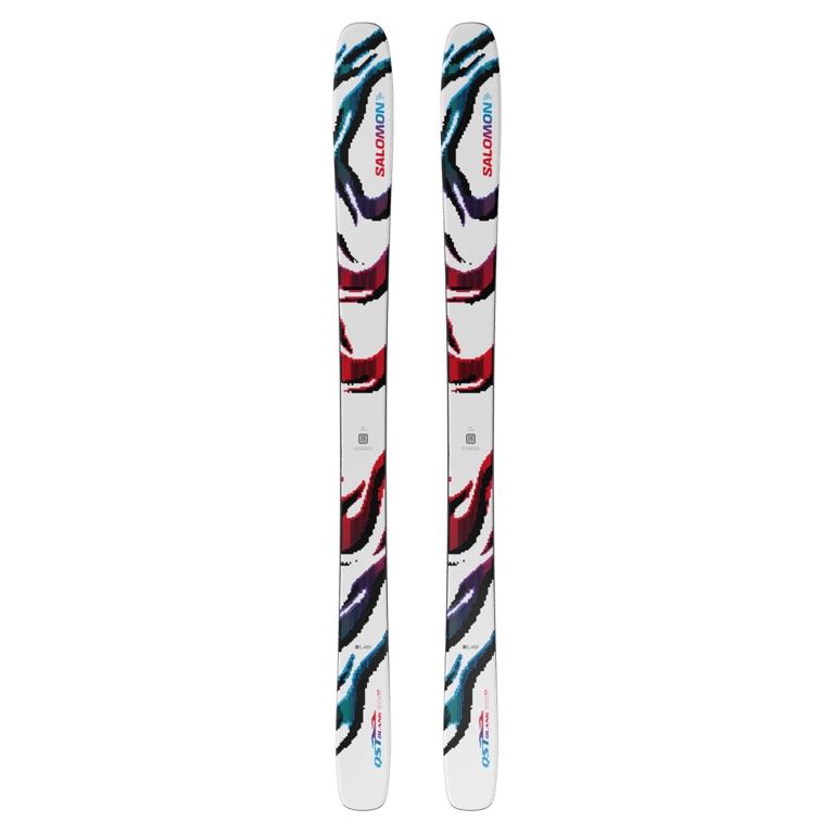 Top view of the SALOMON S/LAB QST BLANK Multi-coloured Skis, 26/27 Unisex's model