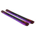 Side view of the SALOMON S/LAB QST X Multi-coloured Skis, 26/27 Unisex's model
