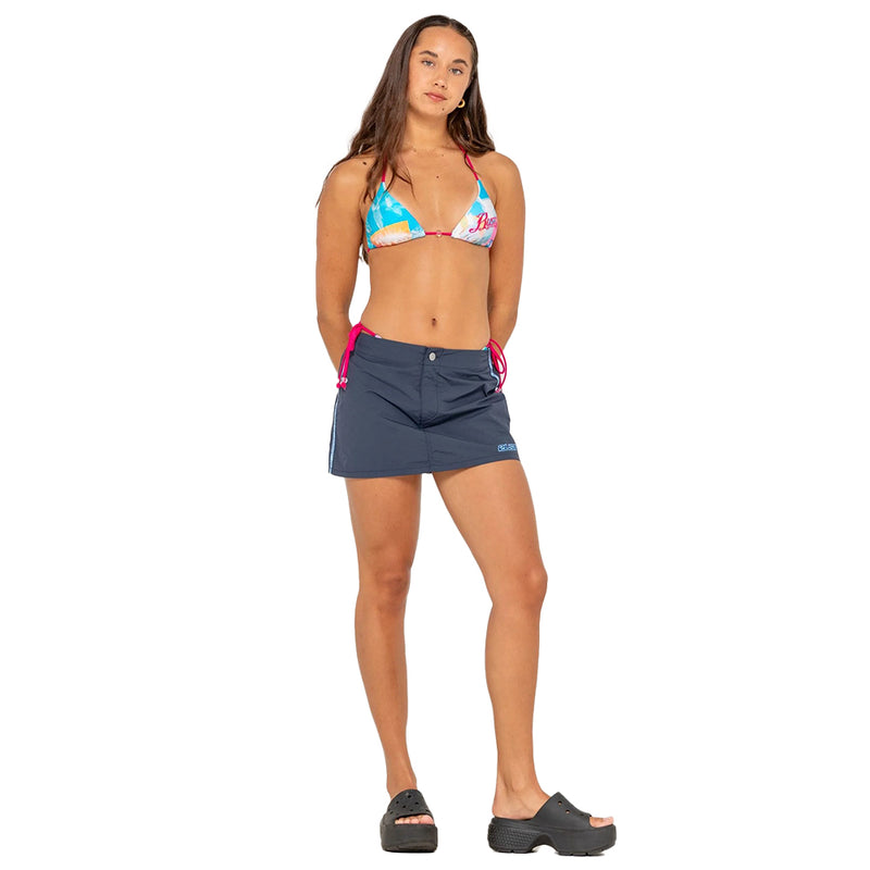 Lombardi Nylon Mini Skirt - Womens