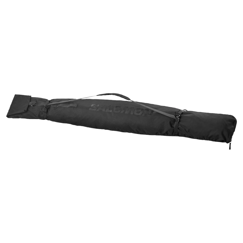 Main view of the Salomon Original 1 Pair Ski Bag in Black colourway, unisex model