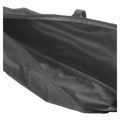 Zip view of the Salomon Original 1 Pair Ski Bag in Black colourway, unisex model