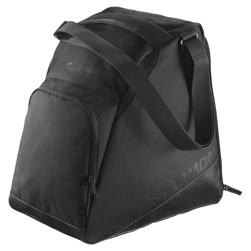 Main view of the Salomon Original Gearbag Boot Bag in Black colourway, unisex model
