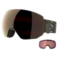 Alternative view of the Salomon Radium Pro Goggles in Olive Night, Sigma Gun Metal lens, unisex model