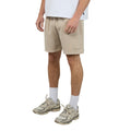 Man wearing Silent Theory's Essential Theory Shorts in tan colourway
