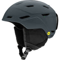 Smith Mission snow Helmet in Matte Ardoise Slate featuring MIPS protection, BOA fit system, active ventilation and audio compatible pad