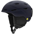 Smith Mission snow Helmet in Matte Midnight Navy featuring MIPS protection, BOA fit system, active ventilation and audio compatible pad