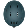 Top view of Smith Mission snow Helmet in Matte Pacific Geo featuring MIPS protection, BOA fit system, active ventilation and audio compatible pad