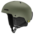 Main view of the Smith Rodeo MIPS Helmet in Matte Fatigue Green colourway, unisex's model