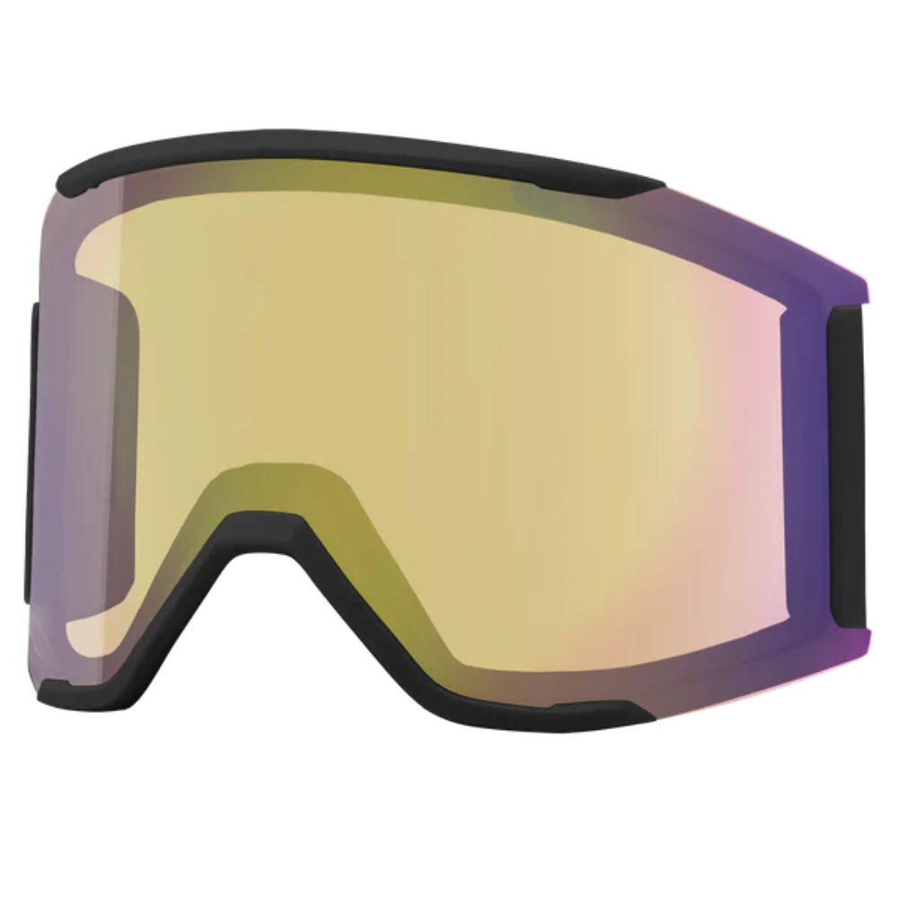Storm yellow flash replacement lens for Smith Squad Mag goggles
