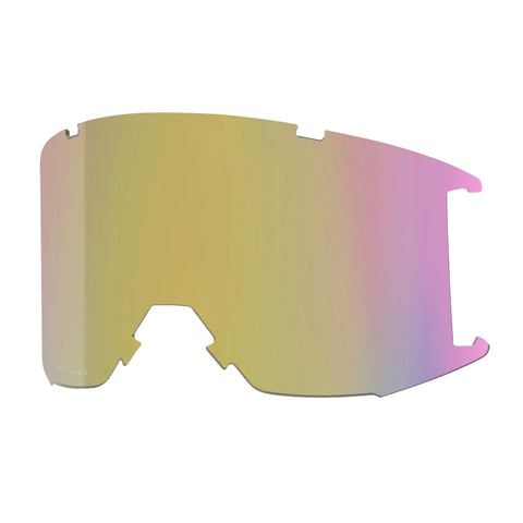Storm yellow flash replacement lens for Smith Squad goggles