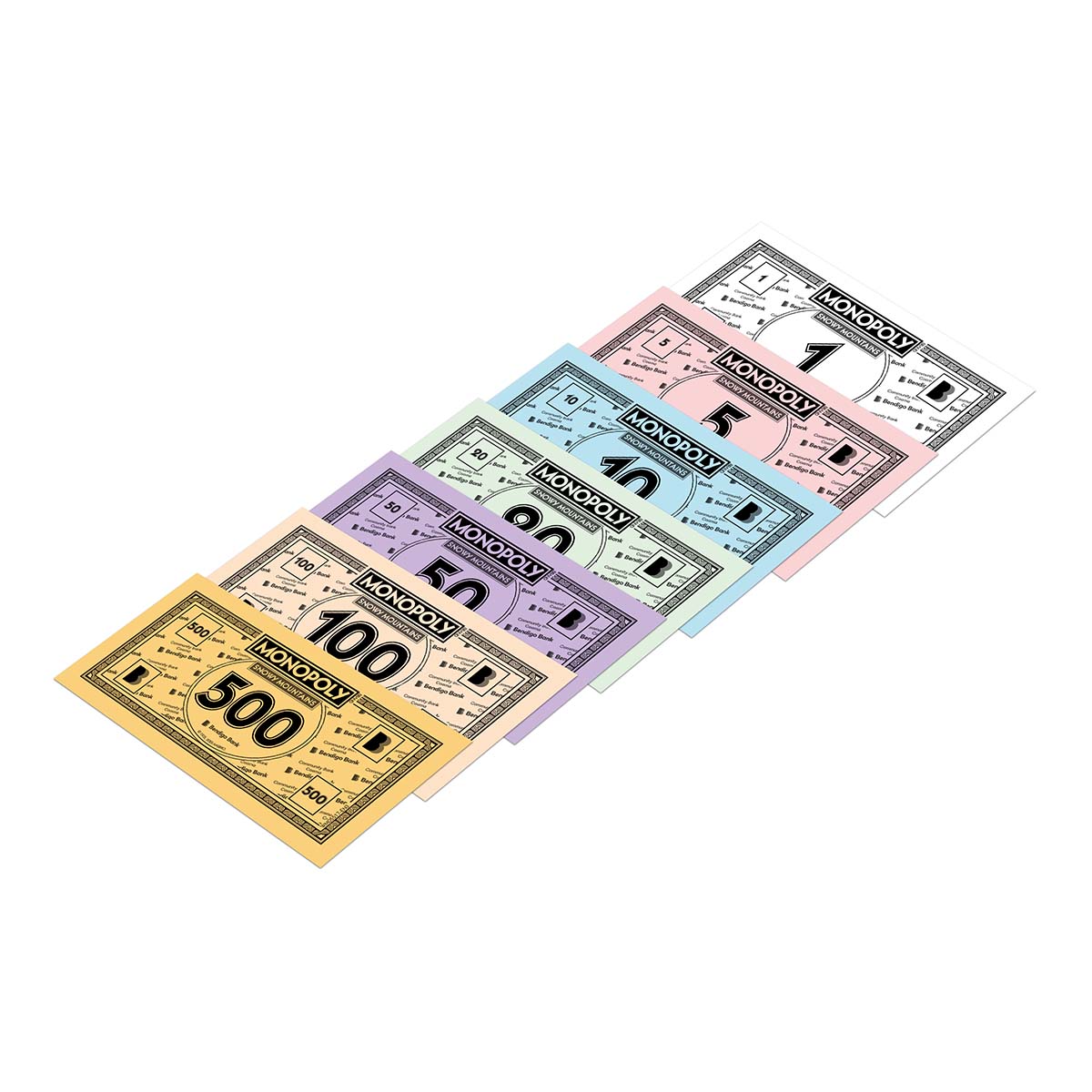 Snowy Mountains Monopoly Game