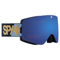 Main view of the Spy Marauder Elite Goggles in Dark Blue, Happy Rose Dark Blue Mirror lens, unisex model