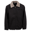 Main view of the St Goliath Barn Jacket in Black colourway, kids's model