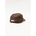 Back view of Afends Summit Recycled Five Panel Cap in colour Coffee.