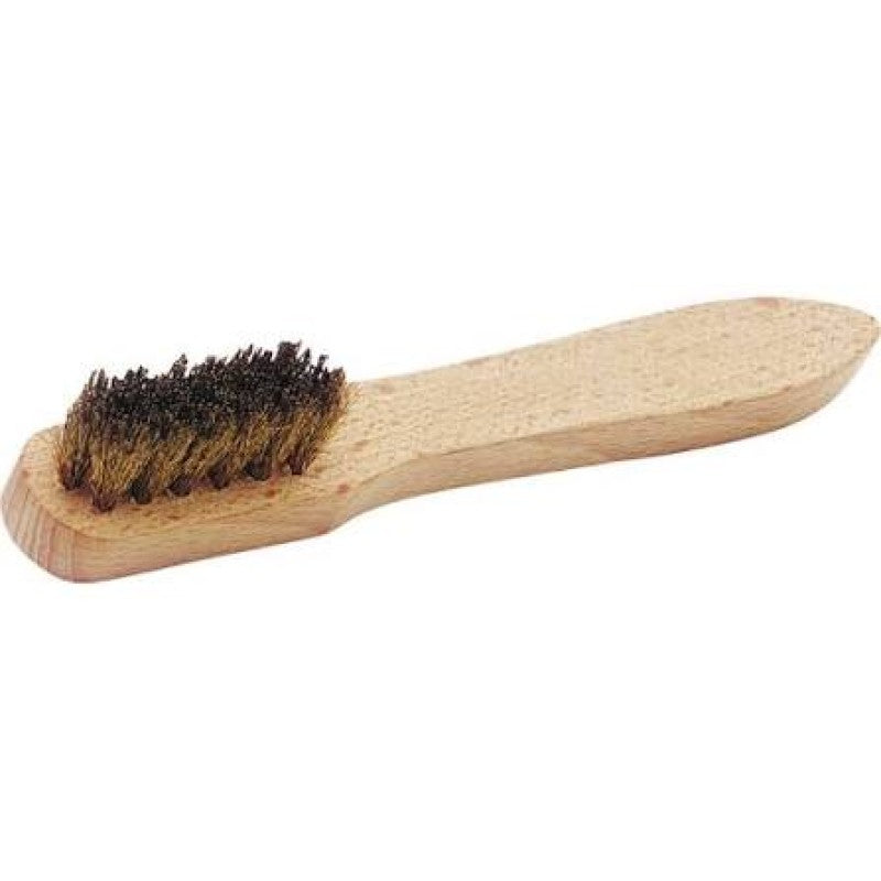 Swix wood small toothbrush shaped brush with copper bristles