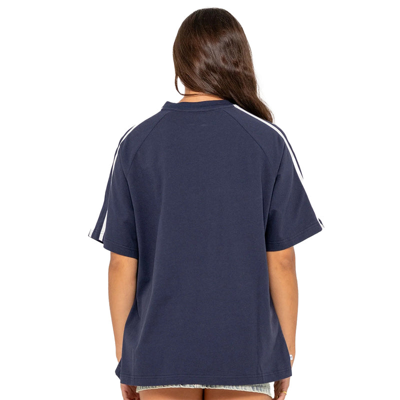 All Saint Collegiate OG Oversize Tee - Womens
