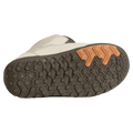 Sole view of the Vans Aura Pro Snowboard Boots in Bay Leaf Green colourway, men model