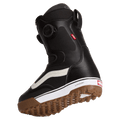 Alternative view of the Vans Aura Pro Snowboard Boots in Black and White colourway, men model