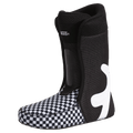 Liner view of the Vans Hi-Country Snowboard Boots in Faded Black colourway, unisex model