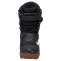 Front view of the Vans Infuse Snowboard Boots in Black and White colourway, unisex model