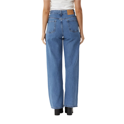Bella Denim Wide Leg Baggy Jean - Womens