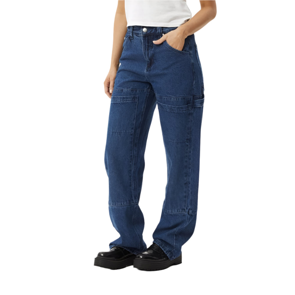 Afends Moss Denim Carpenter Jeans Womens Rhythm
