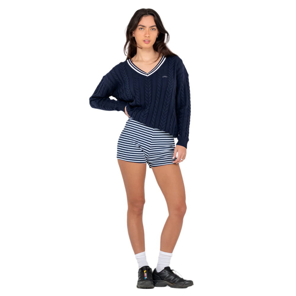 Oxford Oversized Vee Neck Knit Jumper