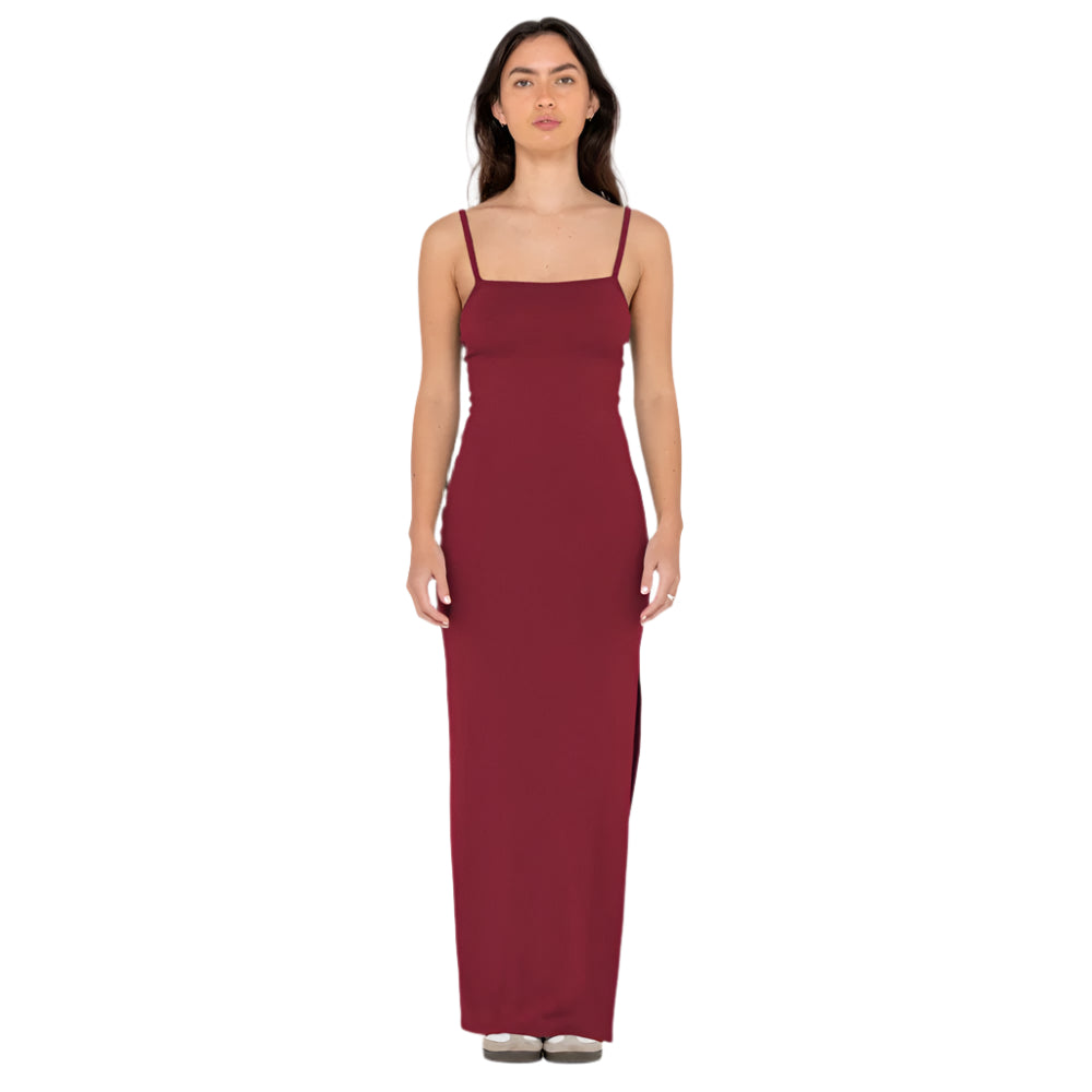 Vicky Fixed Back Slip Maxi Dress - Womens