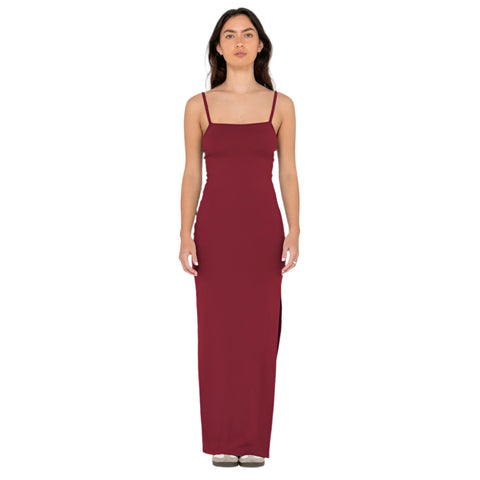Vicky Fixed Back Slip Maxi Dress - Womens