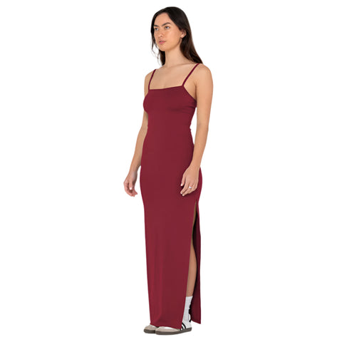 Vicky Fixed Back Slip Maxi Dress - Womens
