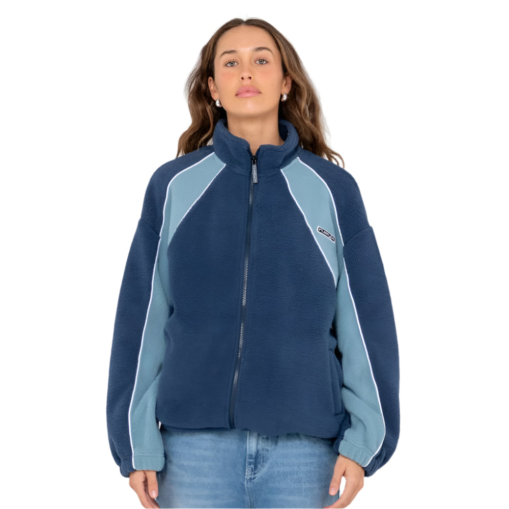 Two Tides Zip Through Sherpa Fleece - Womens