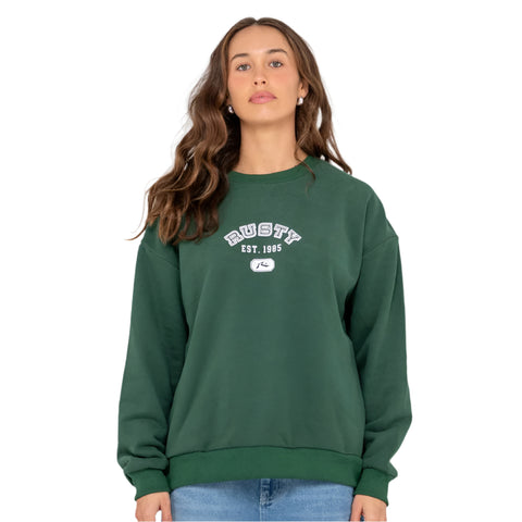 College Dropout Oversized Crew Fleece - Womens