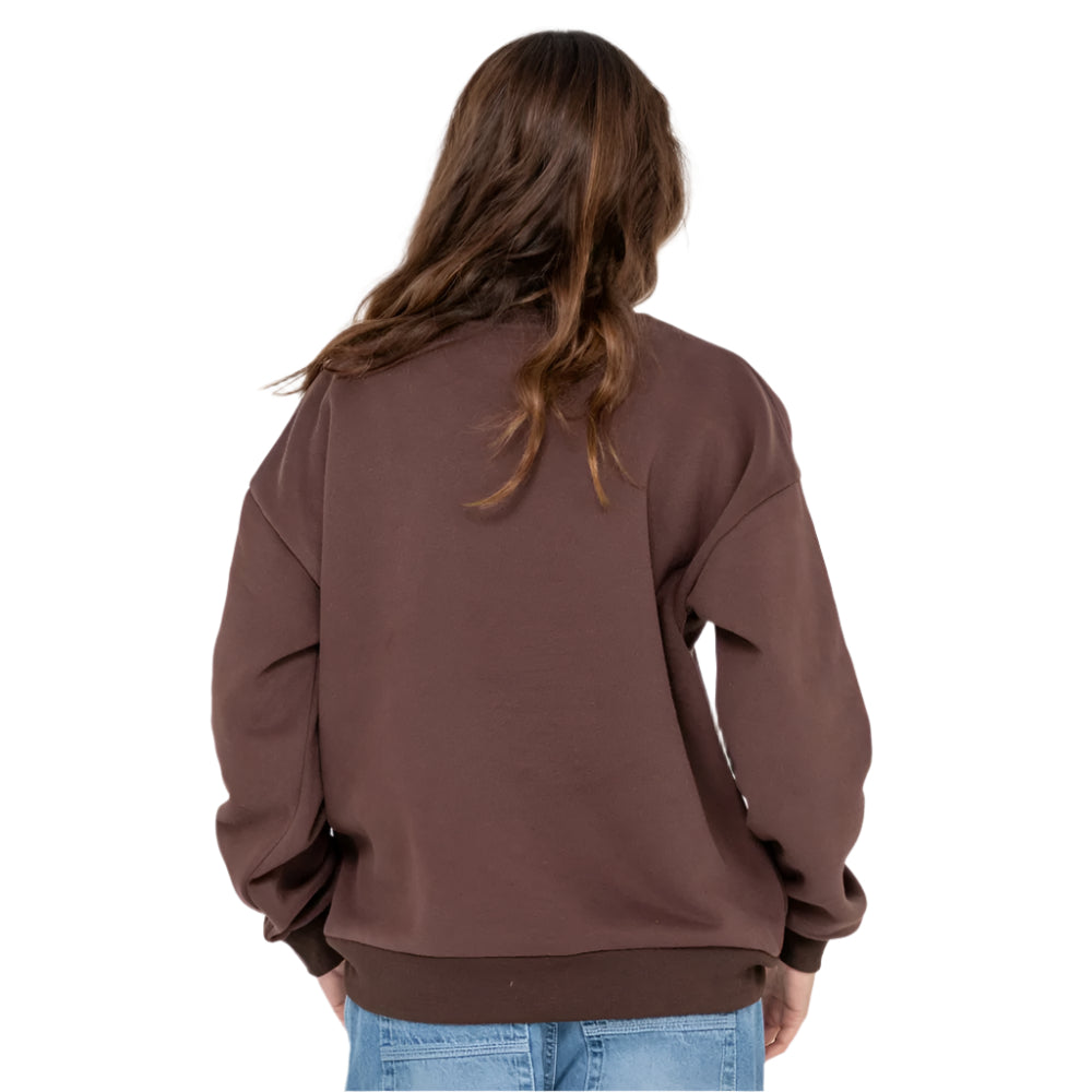 College Dropout Oversized Crew Fleece - Womens
