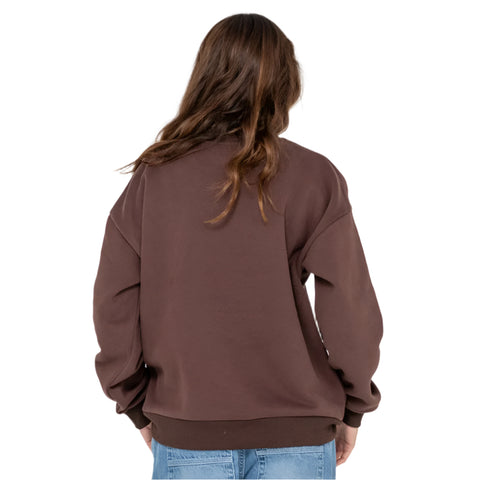 College Dropout Oversized Crew Fleece - Womens
