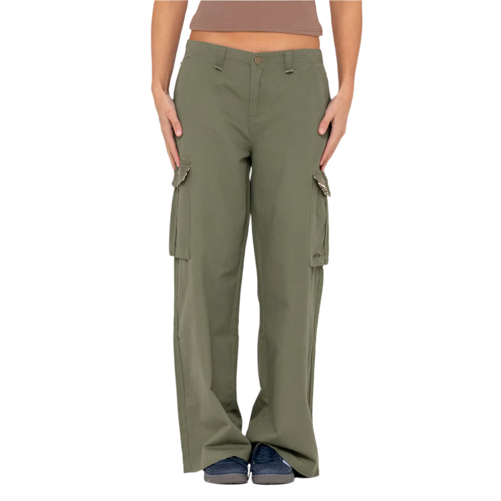 Tank Girl Low Rise Wide Fit Cargo Pants - Womens