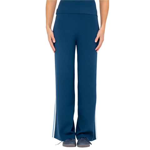 Amelia Stripe Wide Leg Pants - Womens
