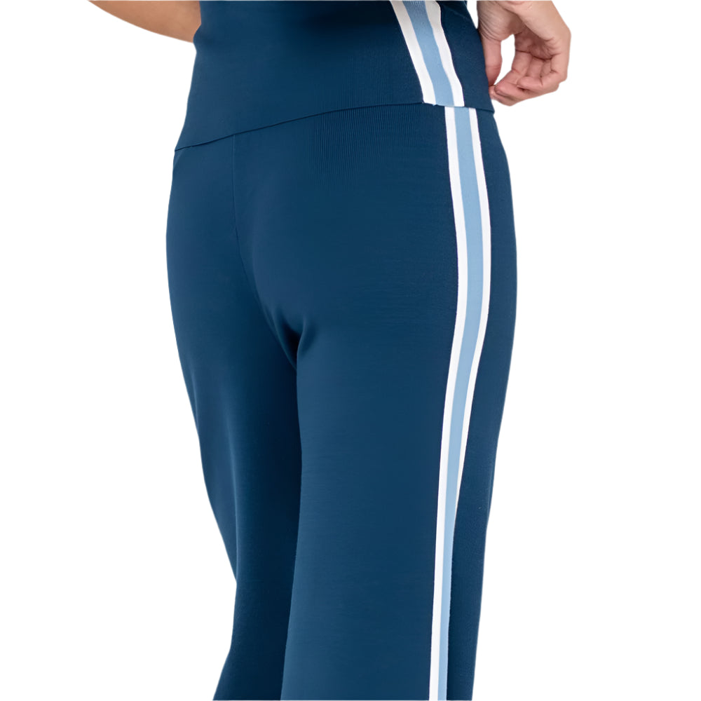 Amelia Stripe Wide Leg Pants - Womens