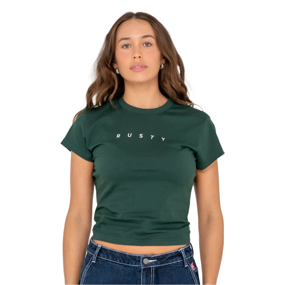 Core Skimmer Baby Tee - Womens