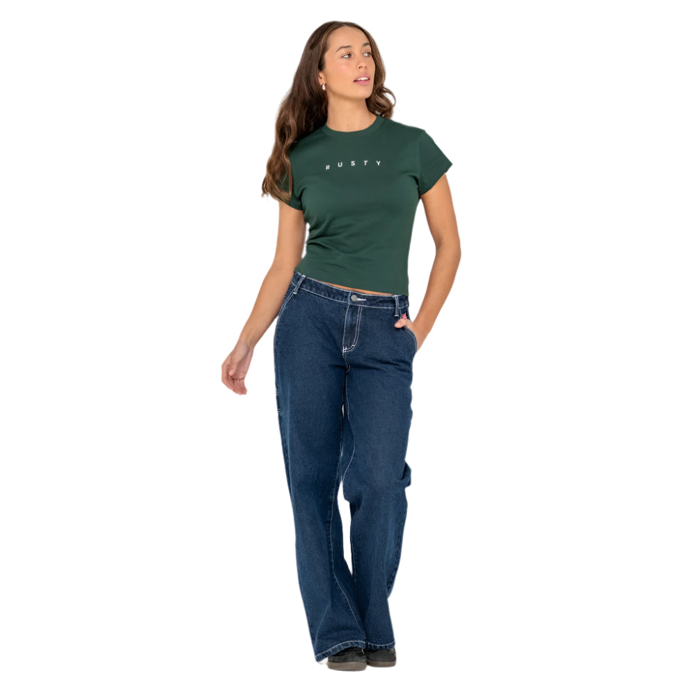 Core Skimmer Baby Tee - Womens