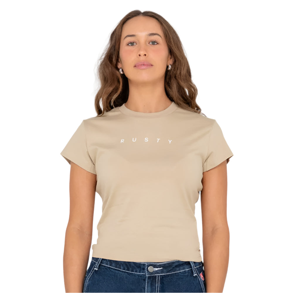 Core Skimmer Baby Tee - Womens