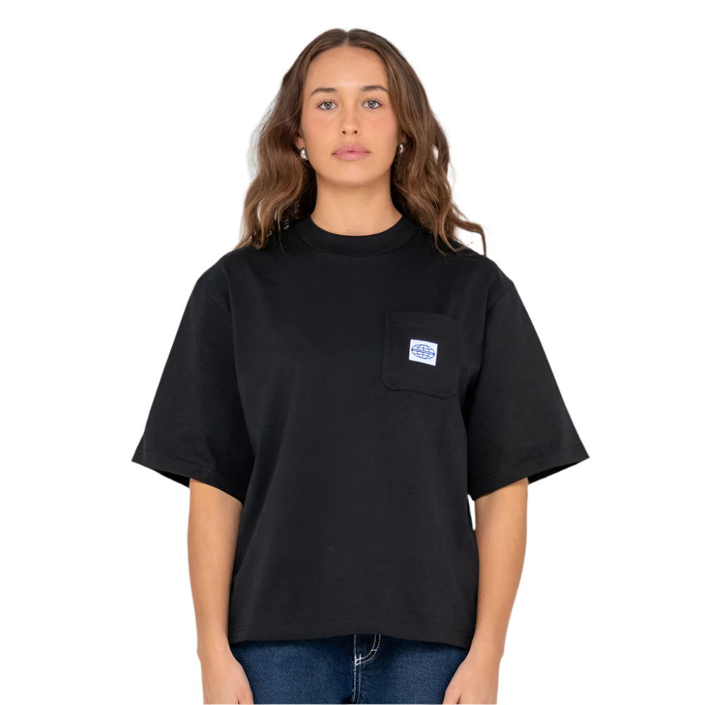 Steezey Cropped Boxy Tee - Womens