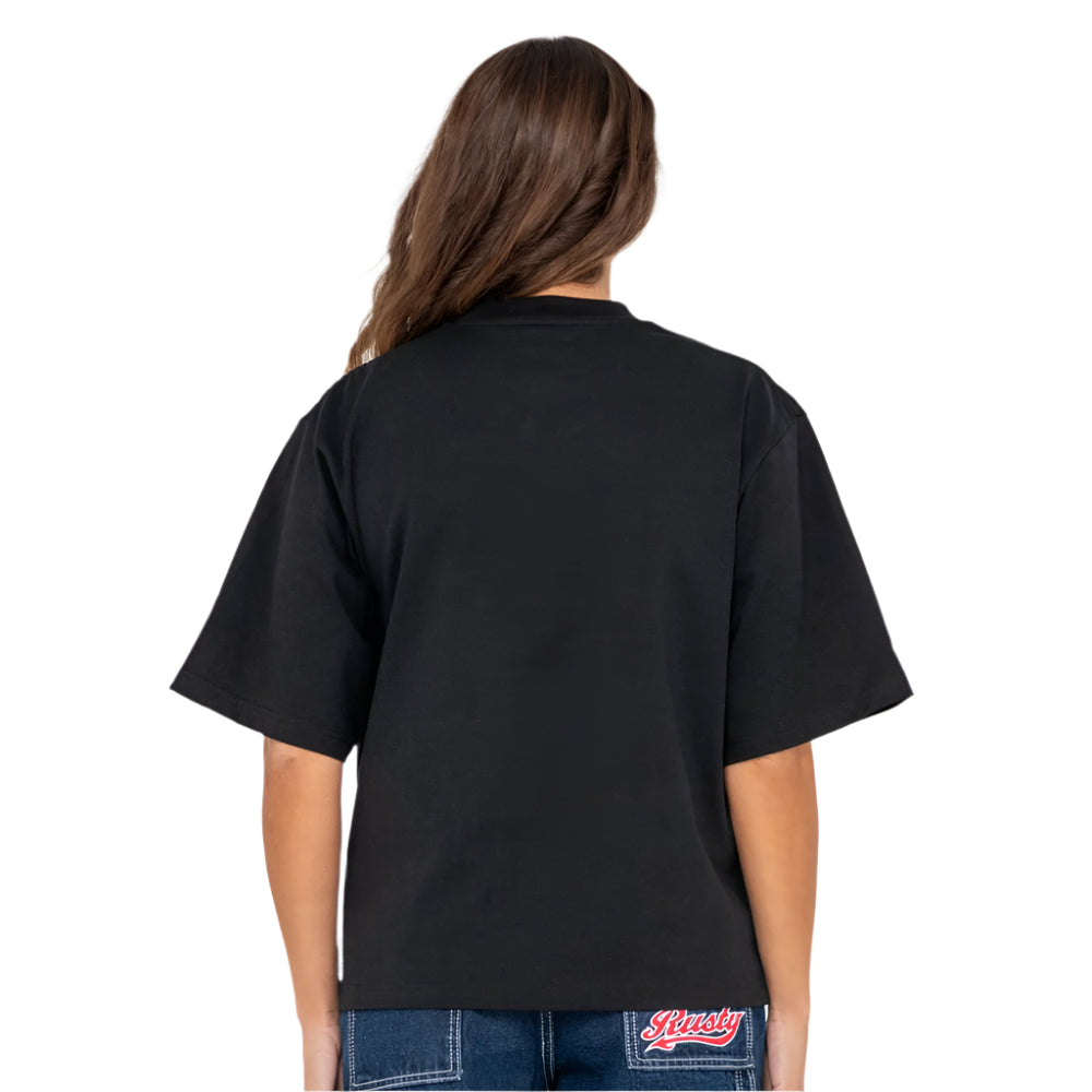 Steezey Cropped Boxy Tee - Womens